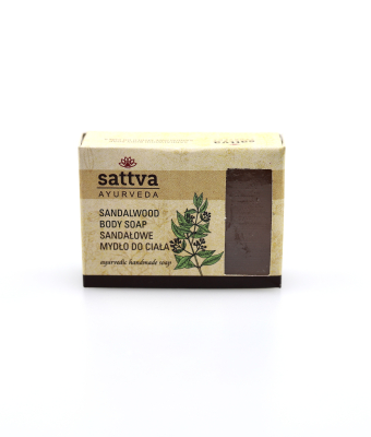 MYDŁO GLICERYNOWE SANDAŁOWE SATTVA Ayurveda 125g