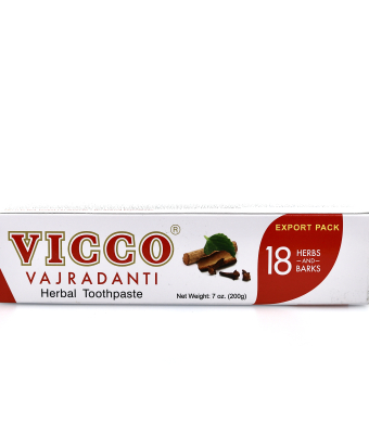 PASTA DO ZĘBÓW BEZ FLUORU VICCO 200 ml