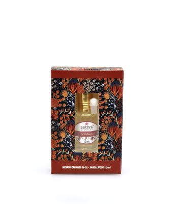 PERFUMY W OLEJKU - DRZEWO SANDAŁOWE SATTVA Ayurveda 10ml